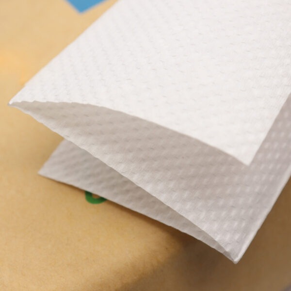 Native wood pulp toilet paper
