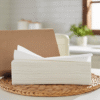 Native wood pulp toilet paper