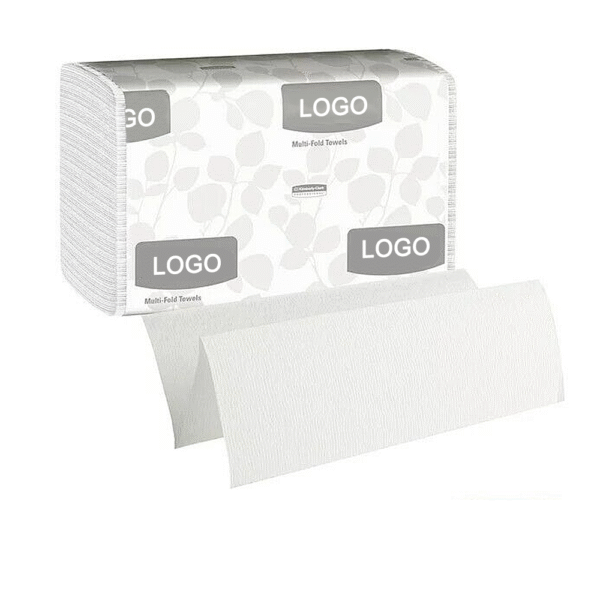 Native wood pulp toilet paper