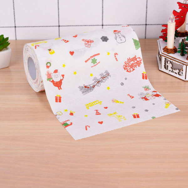 Printed customizable kitchen tissues