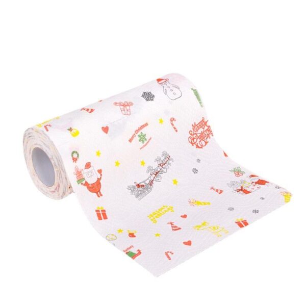 Printed customizable kitchen tissues